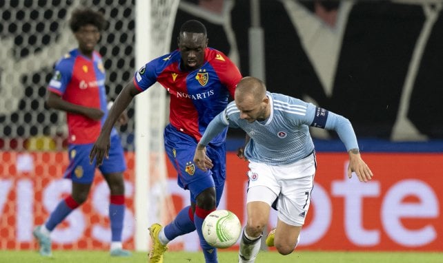 Jean-Kévin Augustin sous le maillot du FC Bâle