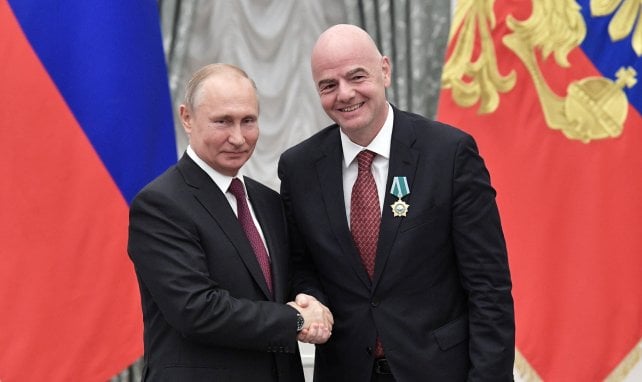 Poutine et Infantino