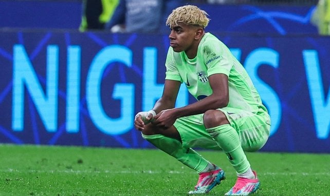 Lamine Yamal face à l'Inter en LDC