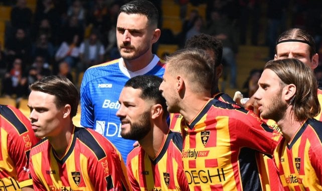 Les joueurs de Lecce