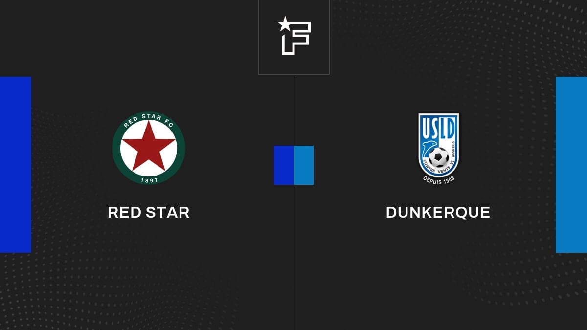 Vidéo, tous les buts de la rencontre entre Red Star et Dunkerque