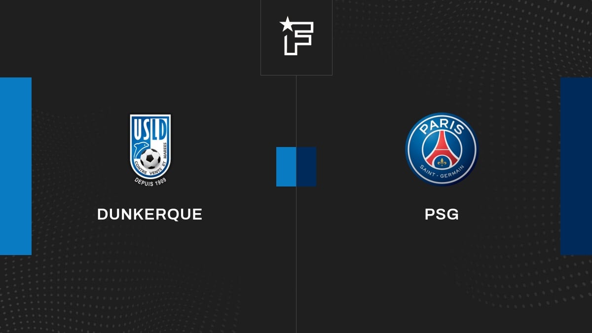 Le résumé vidéo du match entre Dunkerque et PSG