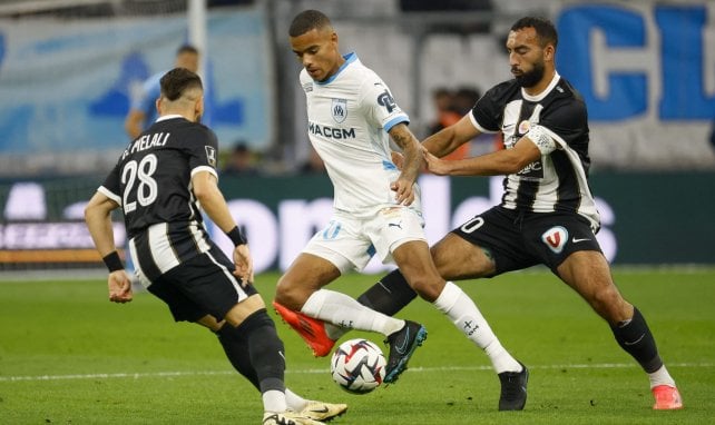 Ligue 1 : à dix contre dix, l’OM se casse les dents contre Angers