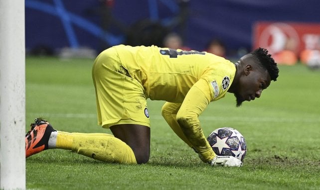 Andre Onana contre l'AC Milan