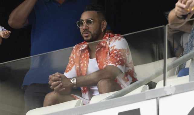 Dimitri Payet dans les tribunes du Vélodrome