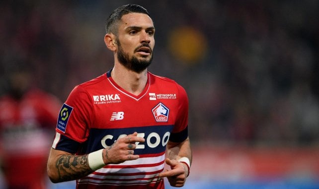 Rémy Cabella sous les couleurs du LOSC