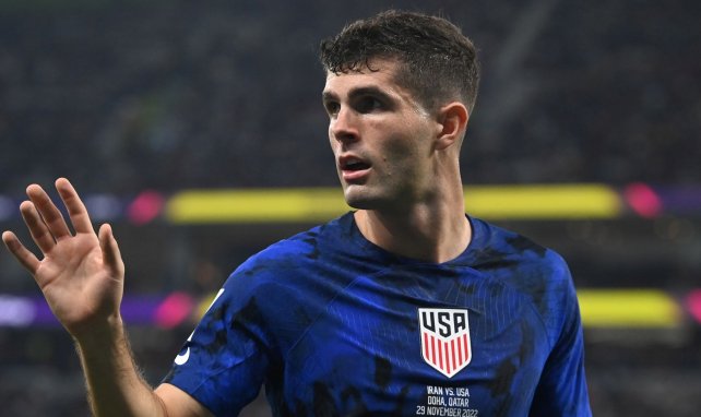 Christian Pulisic lors d'Iran-USA